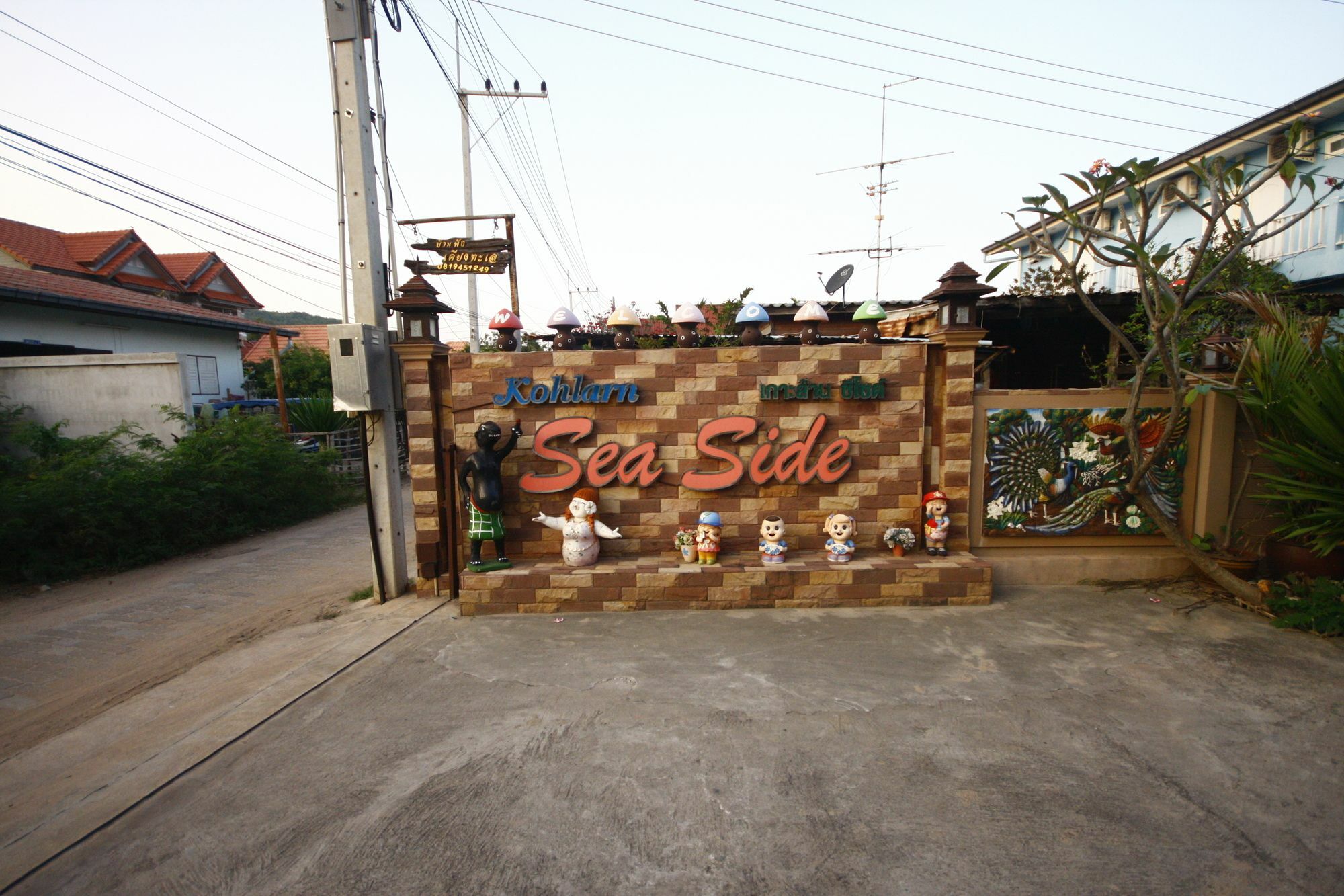 Koh Larn Sea Side Resort Bagian luar foto